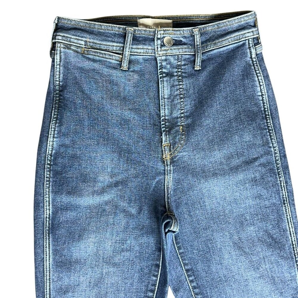 Womens Everlane Jeans The Way High Skinny 28 Reg Medium Wash Eco Modern Organic - Picture 3 of 12